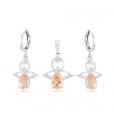 Elegants komplekts ar platīna pārklājumu, 